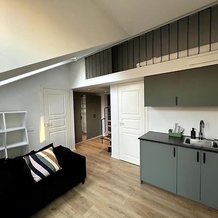Brand-New Central Loft Lägenhet Vilnius Exteriör bild